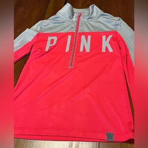 Pink Victorias Secret Activewear Long Sleeve Pullover‎